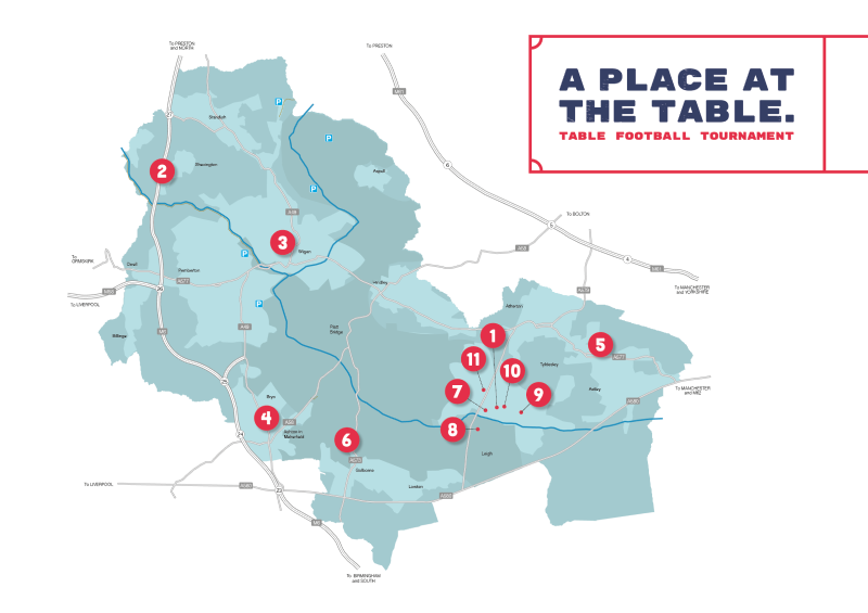 A Place at the Table map