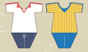 England vs Sweden shirts